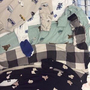 Assorted Baby Onesies and Pajamas
